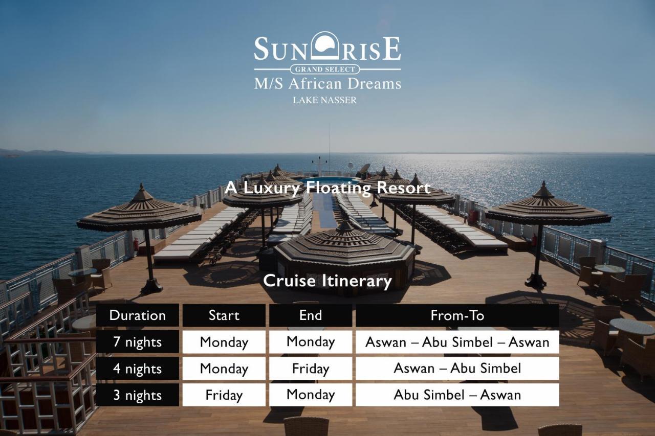 Sunrise African Dreams Cruise -Grand Select- Ασουάν Εξωτερικό φωτογραφία